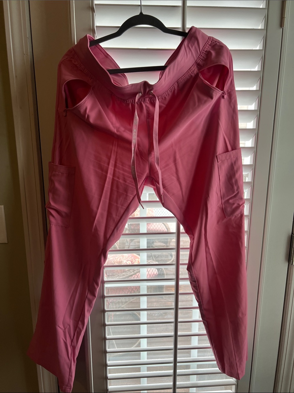 Med Couture Vibrant Pink Scrub bottoms.